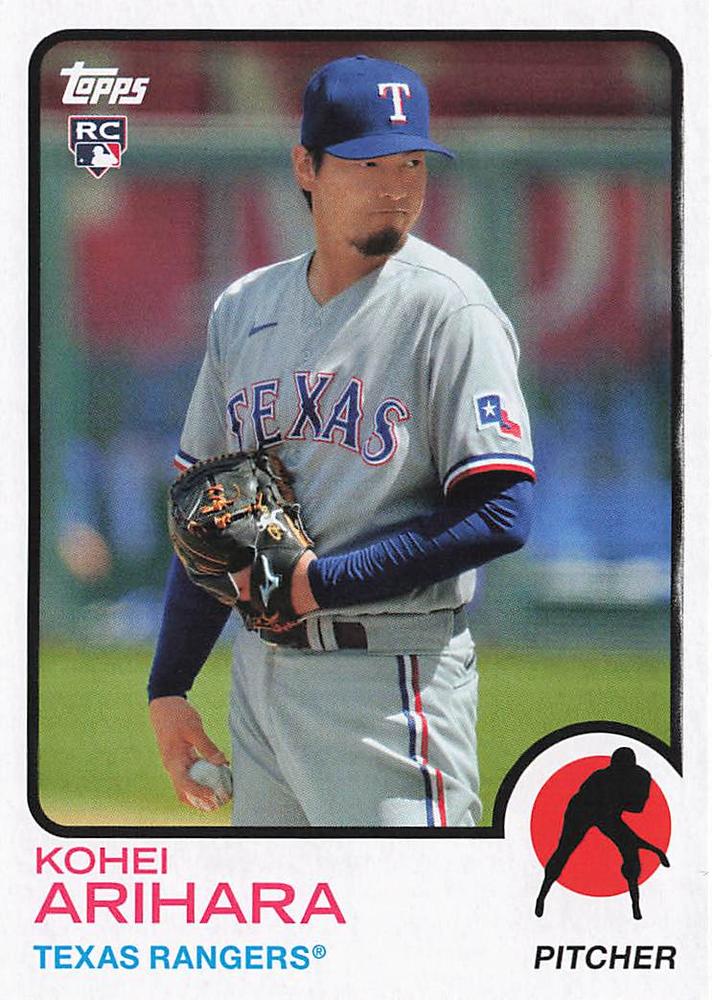 2021 Topps Archives Kohei Arihara #127 Texas Rangers