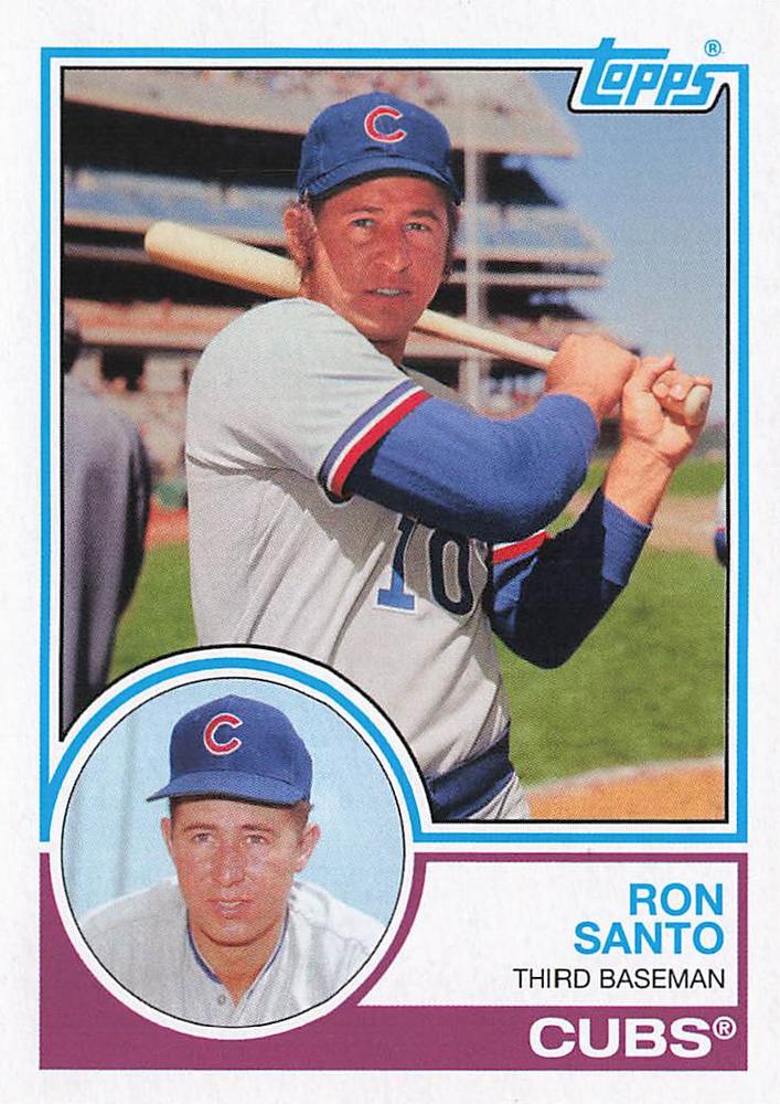 2021 Topps Archives Ron Santo #153 Chicago Cubs