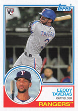 Load image into Gallery viewer, 2021 Topps Archives Leody Taveras #163 Texas Rangers

