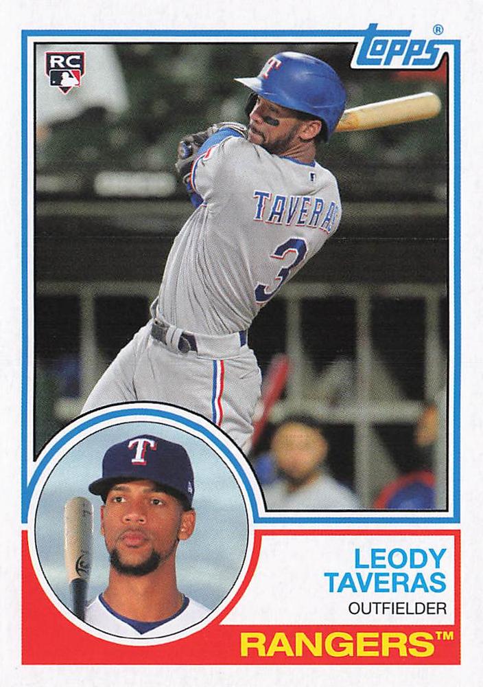 2021 Topps Archives Leody Taveras #163 Texas Rangers
