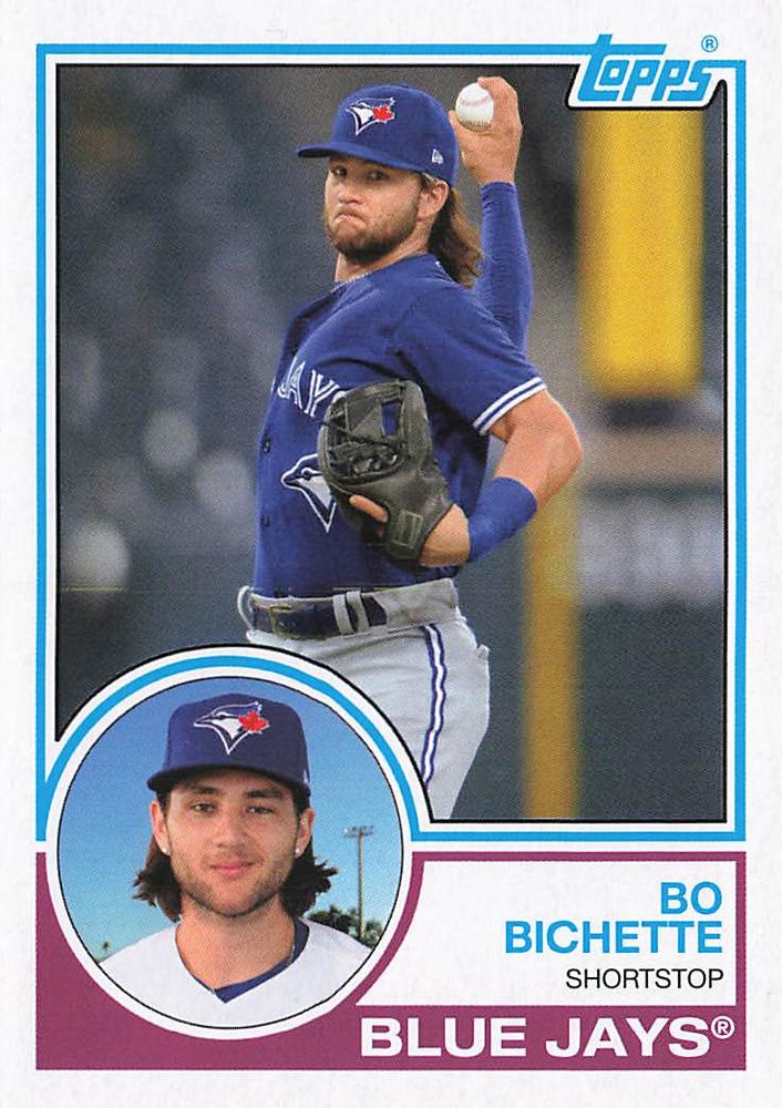 2021 Topps Archives Bo Bichette #169 Toronto Blue Jays