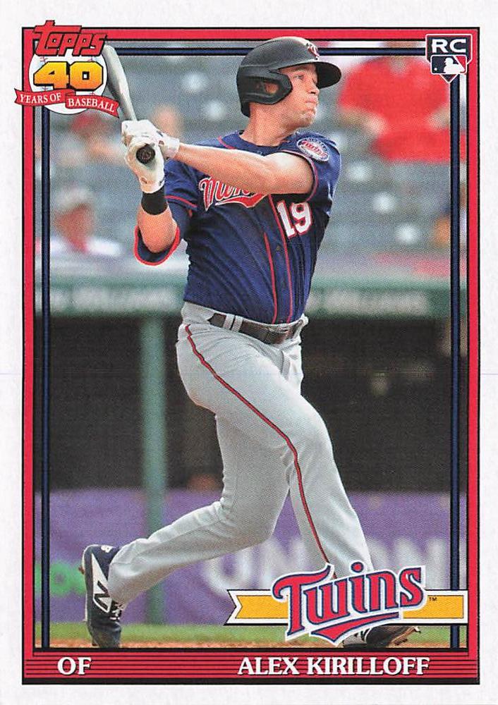 2021 Topps Archives Alex Kirilloff RC #192 Minnesota Twins