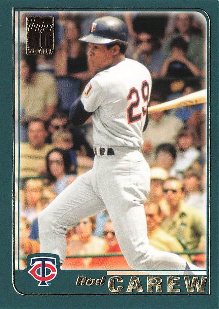 2021 Topps Archives Rod Carew  #219 Minnesota Twins