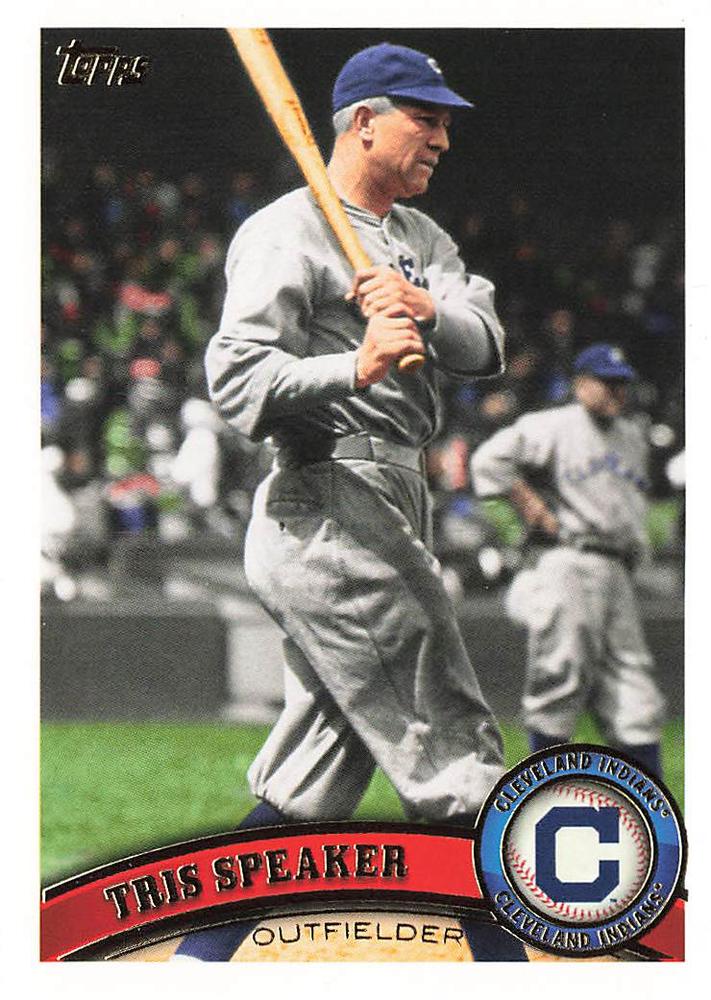 2021 Topps Archives Tris Speaker  #264 Cleveland Indians