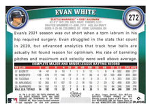 Load image into Gallery viewer, 2021 Topps Archives Evan White RC #272 Seattle Mariners
