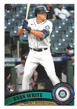 Load image into Gallery viewer, 2021 Topps Archives Evan White RC #272 Seattle Mariners
