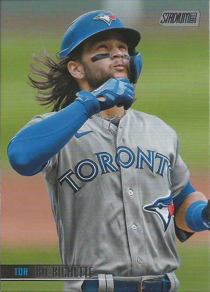 2021 Stadium Club  Bo Bichette  #44 Toronto Blue Jays