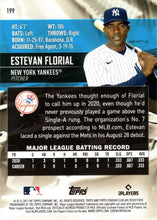 Load image into Gallery viewer, 2021 Stadium Club  Estevan Florial RC #199 New York Yankees
