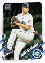 Load image into Gallery viewer, 2021 Topps Update Will Vest Rookie US3 Seattle Mariners
