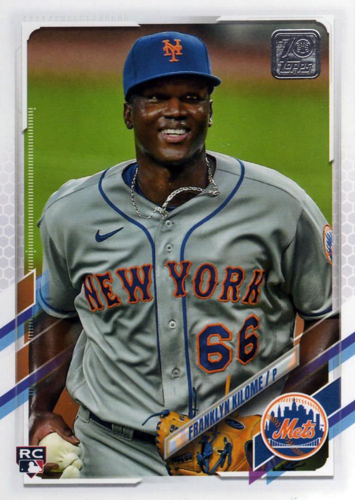 2021 Topps Update Franklyn Kilome Rookie US43 New York Mets