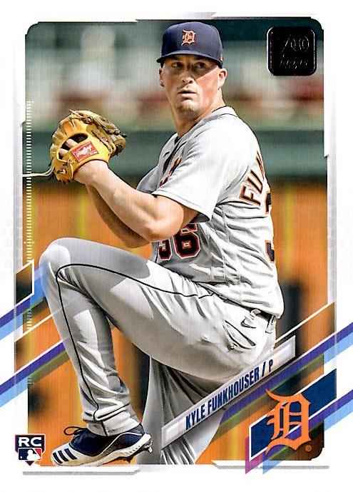2021 Topps Update Kyle Funkhouser Rookie US75 Detroit Tigers
