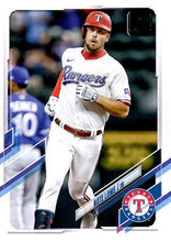 Load image into Gallery viewer, 2021 Topps Update Nate Lowe  US136 Texas Rangers
