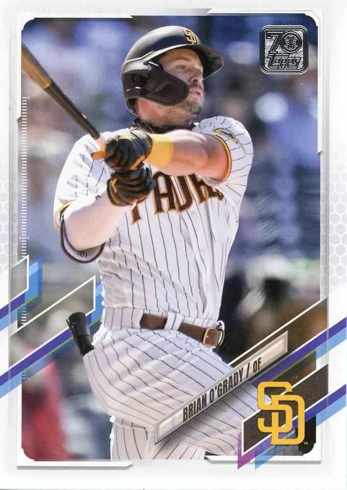 2021 Topps Update Brian O'Grady  US208 San Diego Padres