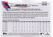 Load image into Gallery viewer, 2021 Topps Update Jordan Luplow  US209 Cleveland Indians
