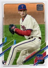 Load image into Gallery viewer, 2021 Topps Update Connor Brogdon Rookie US218 Philadelphia Phillies
