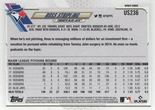 Load image into Gallery viewer, 2021 Topps Update Ross Stripling  US236 Toronto Blue Jays
