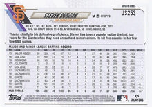 Load image into Gallery viewer, 2021 Topps Update Steven Duggar  US253 San Francisco Giants

