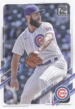 Load image into Gallery viewer, 2021 Topps Update Jake Arrieta  US311 Chicago Cubs
