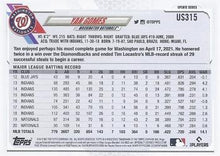 Load image into Gallery viewer, 2021 Topps Update Yan Gomes  US315 Washington Nationals
