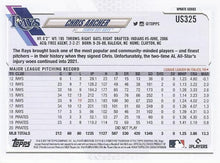 Load image into Gallery viewer, 2021 Topps Update Chris Archer  US325 Tampa Bay Rays
