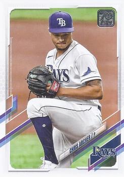 2021 Topps Update Chris Archer  US325 Tampa Bay Rays