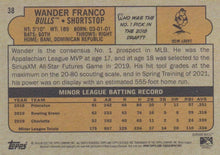 Load image into Gallery viewer, 2021 Topps Heritage Minor League Wander Franco #38 Durham Bulls
