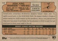 Load image into Gallery viewer, 2021 Topps Heritage Minor League Josh Jung #112 Frisco RoughRiders
