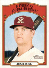 Load image into Gallery viewer, 2021 Topps Heritage Minor League Josh Jung #112 Frisco RoughRiders
