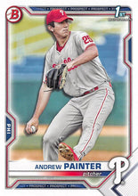 Load image into Gallery viewer, 2021 Bowman Draft Andrew Painter FBC 1st Bowman BD-10 Philadelphia Phillies
