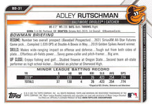 Load image into Gallery viewer, 2021 Bowman Draft Adley Rutschman BD-31 Baltimore Orioles
