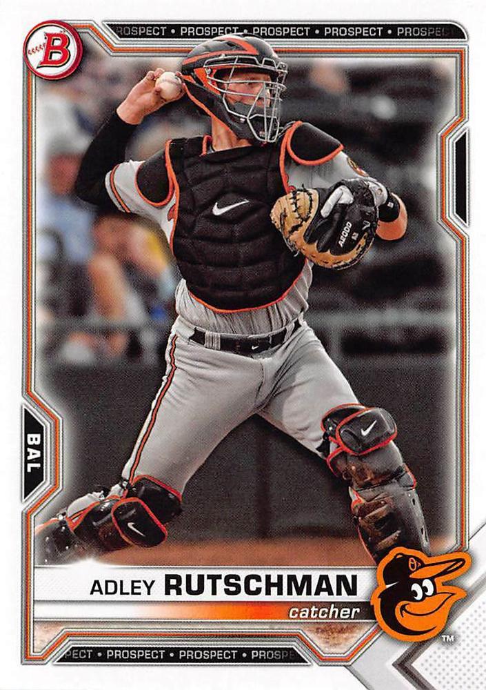 2021 Bowman Draft Adley Rutschman BD-31 Baltimore Orioles