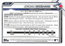 Load image into Gallery viewer, 2021 Bowman Draft Jordan Groshans BD-82 Toronto Blue Jays
