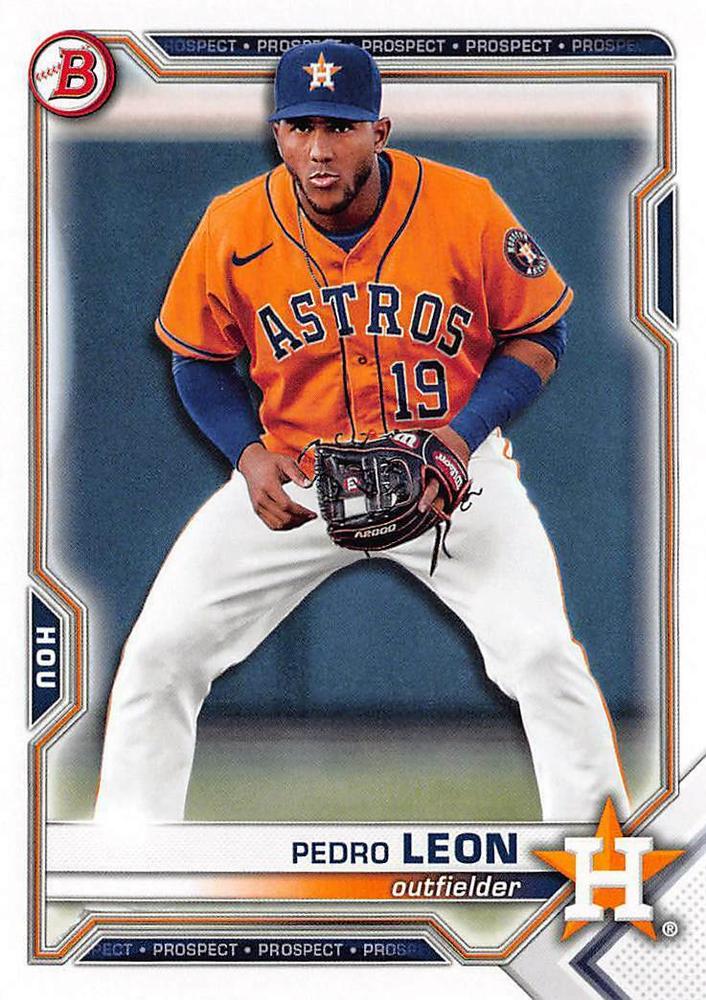 2021 Bowman Draft Pedro Leon BD-92 Houston Astros