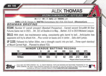 Load image into Gallery viewer, 2021 Bowman Draft Alek Thomas BD-105 Arizona Diamondbacks
