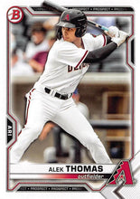 Load image into Gallery viewer, 2021 Bowman Draft Alek Thomas BD-105 Arizona Diamondbacks
