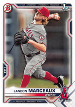 Load image into Gallery viewer, 2021 Bowman Draft Landon Marceaux FBC 1st Bowman BD-115 Los Angeles Angels
