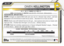 Load image into Gallery viewer, 2021 Bowman Draft Owen Kellington FBC 1st Bowman BD-120 Pittsburgh Pirates
