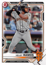 Load image into Gallery viewer, 2021 Bowman Draft Heliot Ramos BD-137 San Francisco Giants
