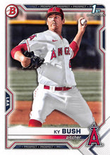 Load image into Gallery viewer, 2021 Bowman Draft Ky Bush FBC 1st Bowman BD-149 Los Angeles Angels
