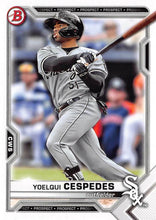Load image into Gallery viewer, 2021 Bowman Draft Yoelqui Cespedes BD-171 Chicago White Sox
