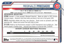 Load image into Gallery viewer, 2021 Bowman Draft Reginald Preciado BD-199 Chicago Cubs
