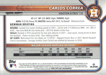 Load image into Gallery viewer, 2022 Bowman Carlos Correa #3 Houston Astros
