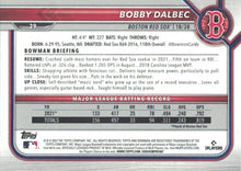 Load image into Gallery viewer, 2022 Bowman Bobby Dalbec #29 Boston Red Sox
