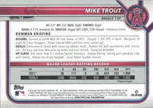 Load image into Gallery viewer, 2022 Bowman Mike Trout #32 Los Angeles Angels
