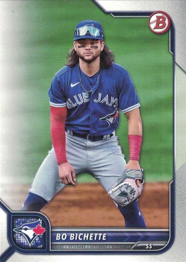 2022 Bowman Bo Bichette #43 Toronto Blue Jays