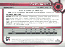 Load image into Gallery viewer, 2022 Bowman Jonathan India #52 Cincinnati Reds
