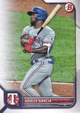 Load image into Gallery viewer, 2022 Bowman Adolis Garcia #53 Texas Rangers
