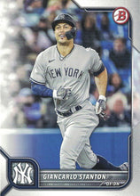 Load image into Gallery viewer, 2022 Bowman Giancarlo Stanton #61 New York Yankees
