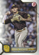 Load image into Gallery viewer, 2022 Bowman Manny Machado #66 San Diego Padres

