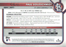 Load image into Gallery viewer, 2022 Bowman Paul Goldschmidt #69 St. Louis Cardinals
